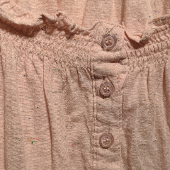 Forever 21 Pink Ruffled Top - Picture 2 of 3